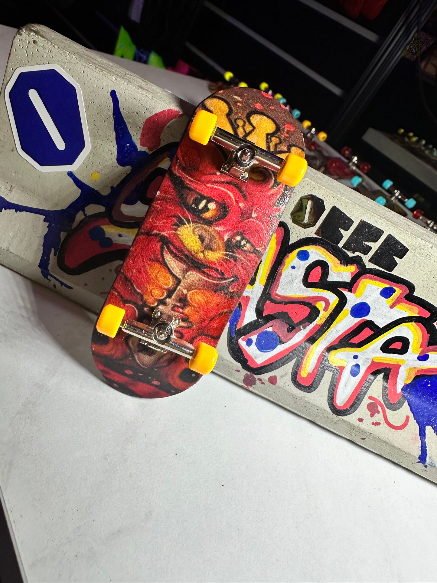 Cat Life Mini Skate Deck