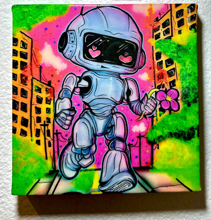 Hopeless Robotic Mini Canvas