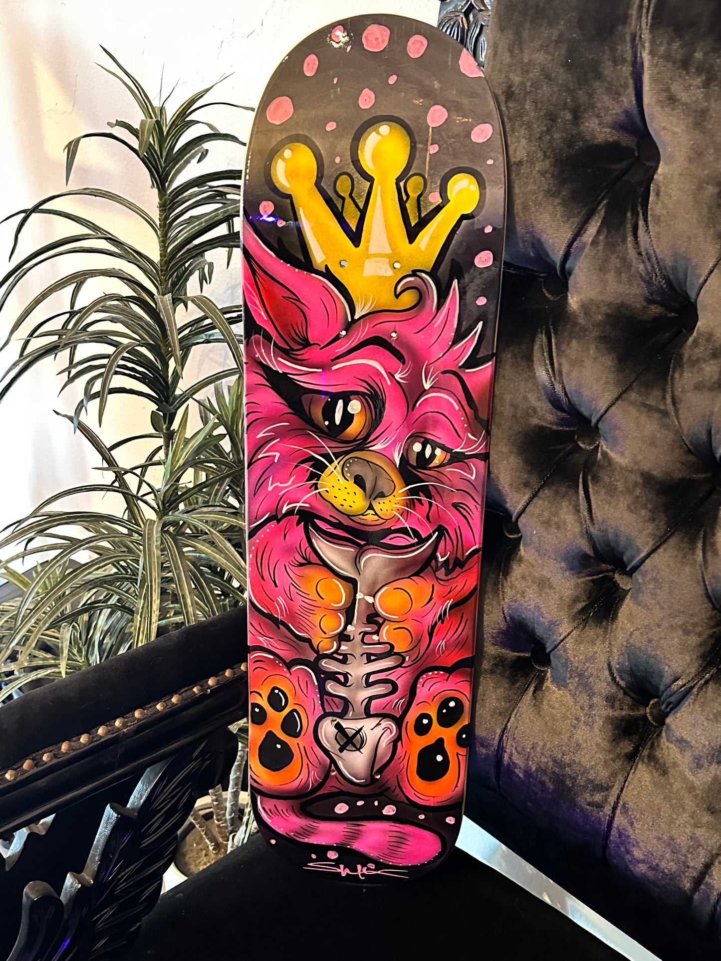 Kitty Kingdom Skate Deck