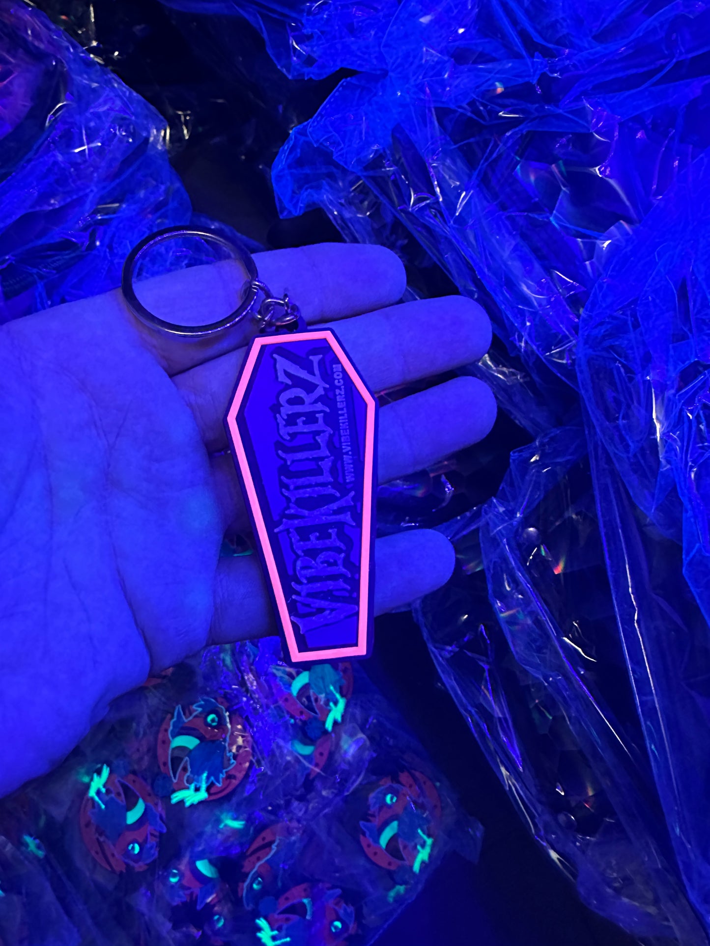 VibeKillerz Coffin Keychain