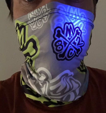 MCMX Logo pattern mask - Face Shield