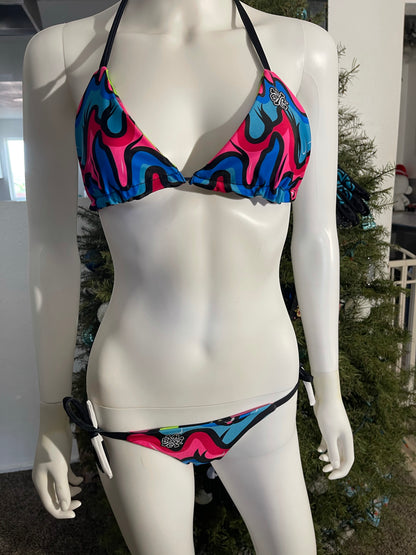 Drippy Trippy - Reversible Bikini